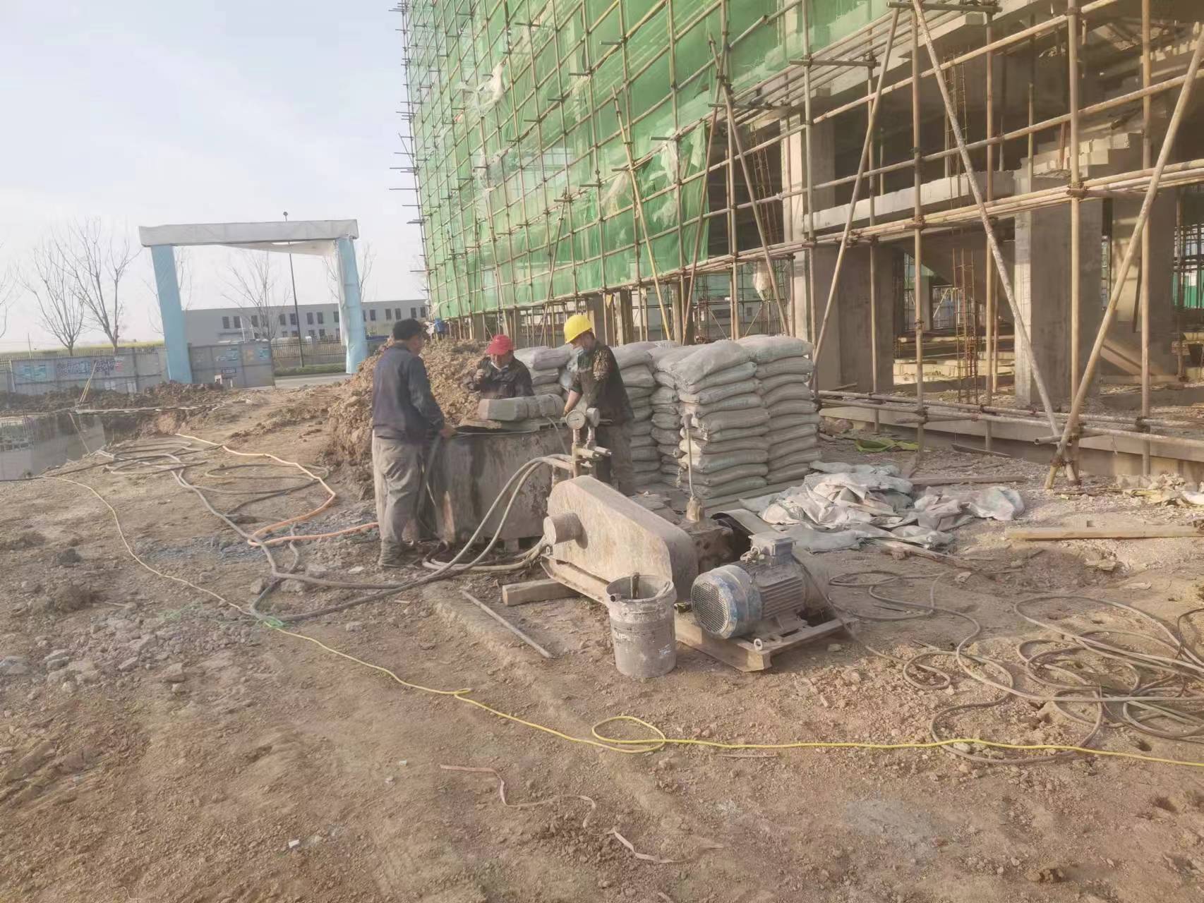 衡阳别墅下沉注浆